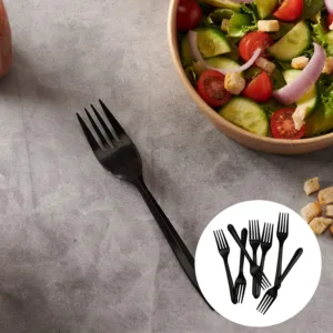H-SELECT PLASTIC FORK BLACK