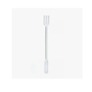 PLASTIC CHIP FORKS WHITE 110mm