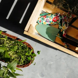 NATURAL WOODEN CRATE 50X30X25