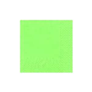 COCKTAIL SERVIETTE 2PLY 24x24 CITRON GREEN (1x50) (TBD)