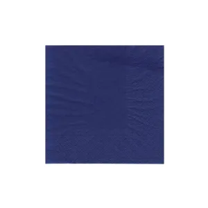 COCKTAIL SERVIETTE 2PLY 24x24 DARK BLUE (1x50)