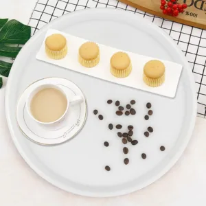 FOAM PIZZA TRAY #48U WHITE 275x20mm