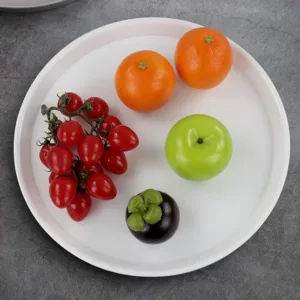 FOAM PIZZA TRAY #50U WHITE 230x20mm