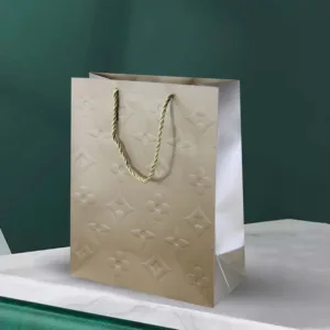 GIFT BAG 23x12x32 EMBOSSED DESIGN