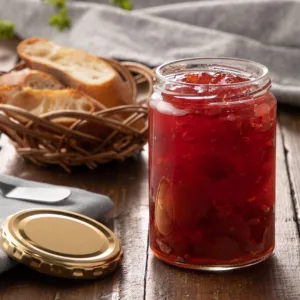 GLASS BOTTLE ROUND 350ml GOLD LID