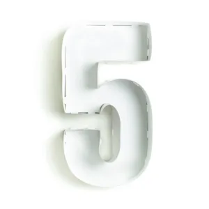 NUMBER SHAPED BOX NUMBER 5 (TBD)