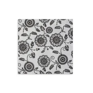 SERVIETTES CIRCLE CREST DESIGN 2-PLY 33X33CM (1X20) (TBD)