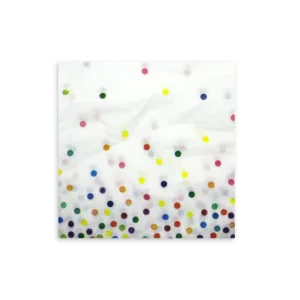 SERVIETTES POLKA DOT DESIGN 2-PLY 33X33CM (1X20) (TBD)
