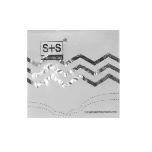 20 2PLY SERVIETTES SILVER WAVE STRIPES (TBD)