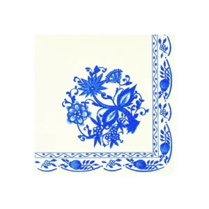 DESIGNER SERVIETTES 3-PLY ZWIEBELMUSTER 33x33cm (1x20)