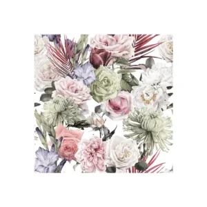 DESIGNER SERVIETTES 3-PLY SMUKKE BLOMSTER 33x33cm (1x20)