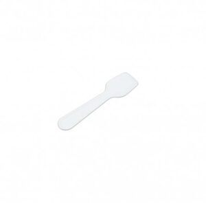 PLASTIC ICE CREAM SPADE WHITE (1x500)