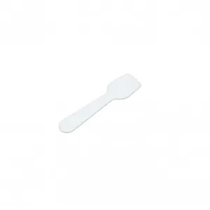 PLASTIC ICE CREAM SPADE WHITE (1x500)