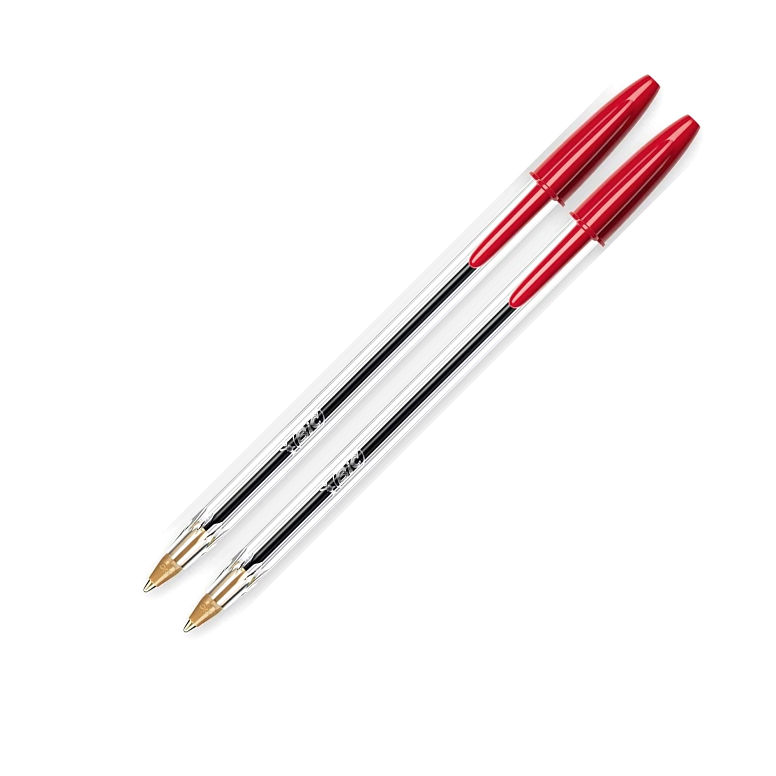 BIC CRYSTAL RED
2 UP
