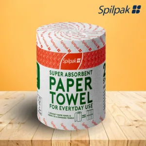 SPILPAK PAPER TOWEL PERFORATED 2PLY 200 SHEETS 70mt
