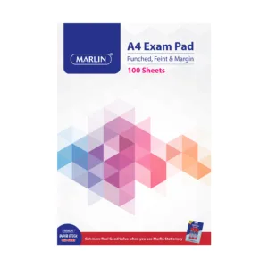MARLIN EXAM PAD A4 100PG