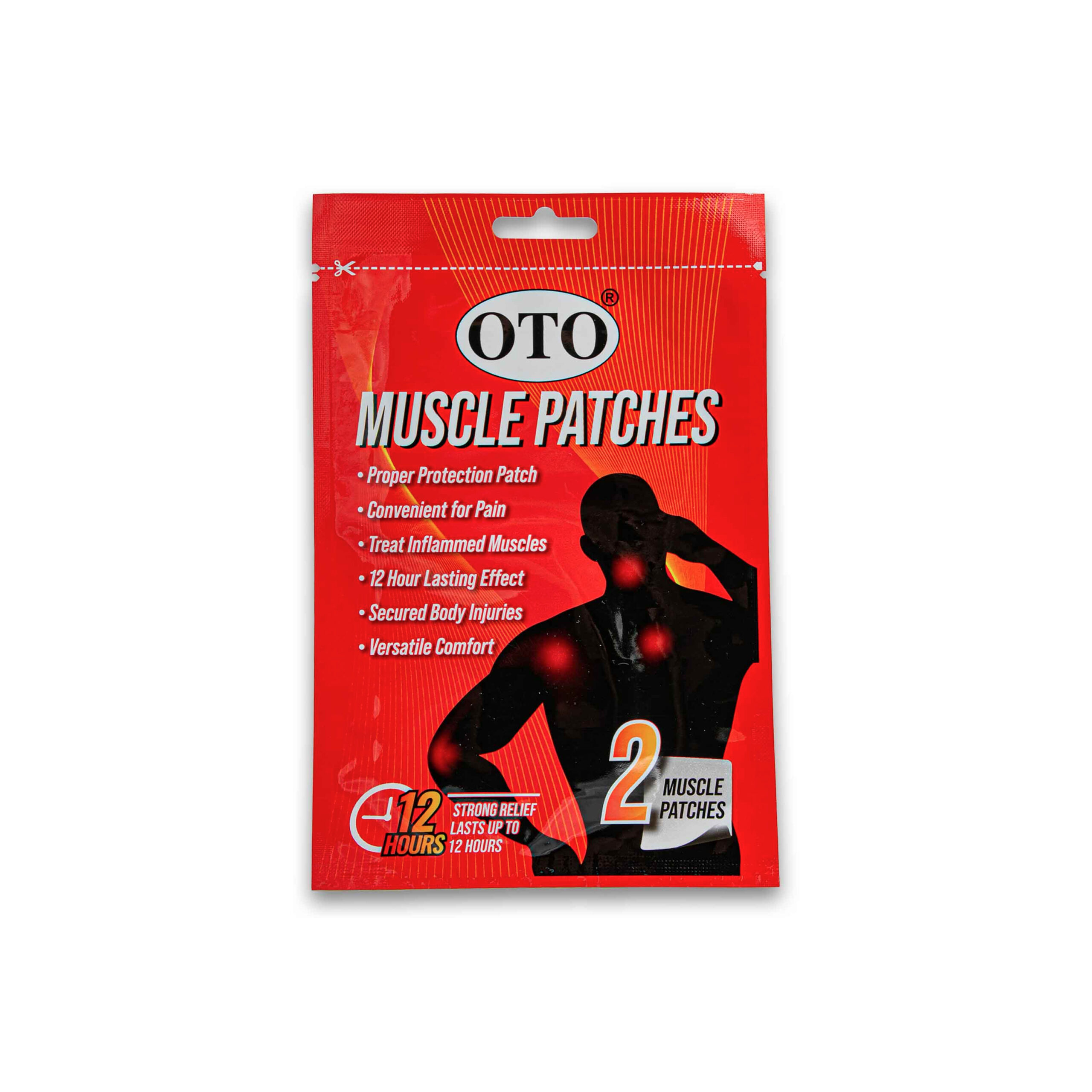 OTO MUSCLE
PATCHES 2 PACK