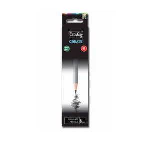 PACK (6) CROXLEY WOOD FREE GRAPHITE PENCILS