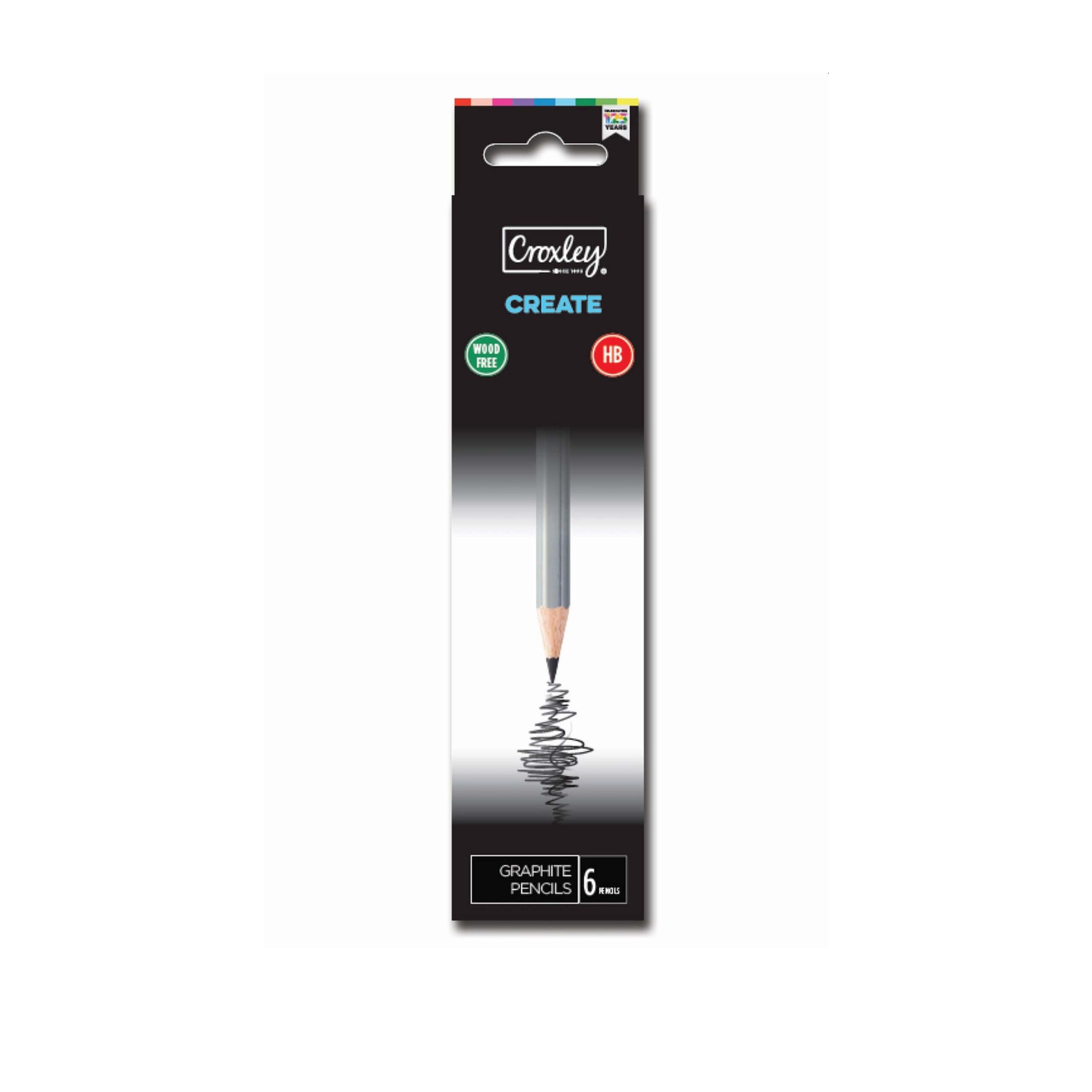 PACK (6) CROXLEY
WOOD FREE
GRAPHITE
PENCILS