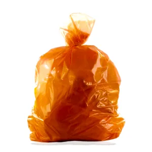 REFUSE BAG ORANGE 76x90x20mic 90L BIN