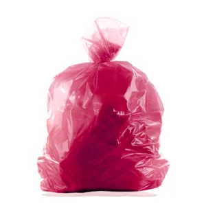 REFUSE BAG RED 76x90x20mic 90L BIN