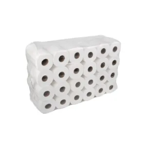 HASMART TOILET ROLL 2PLY VIRGIN UNWRAPPED 350 SHEETS (1x48)