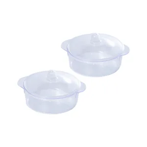 ACRYLIC MINI CASSEROLE WITH LID (1x12)