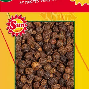 SUN SPICE WHOLE BLACK PEPPER 100g