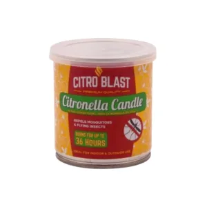CITRO BLAST PREMIUM CITRONELLA CANDLE IN CAN  245g
