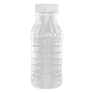 PLASTIC PET JUICE BOTTLE WITH LIDS 350ml (1x10) (TBD)