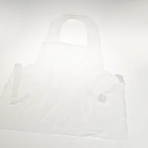 DISPOSABLE PE APRONS WHITE 30mic (1x100)