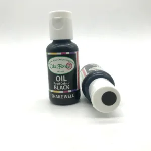 CAKE FLORA FOOD COLOUR OIL BASED 21g BLACK