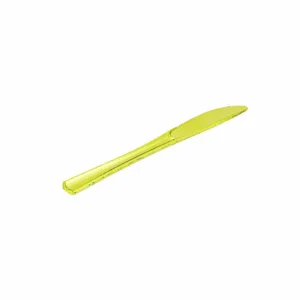 DISPOSABLE KNIFE GOLD 20cm (1x10)