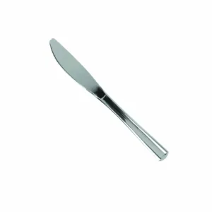 DISPOSABLE KNIFE SILVER 20cm (1x18)