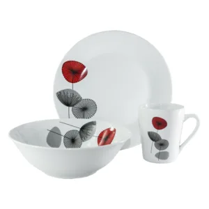 NICE ONE DINNER SET WHITE 12PC