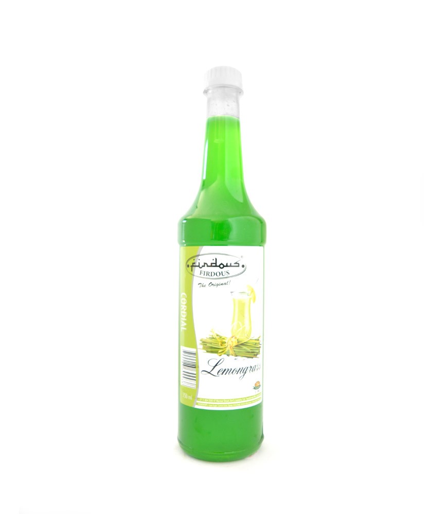 FIRDOUS CORDIAL
750ml
LEMONGRASS