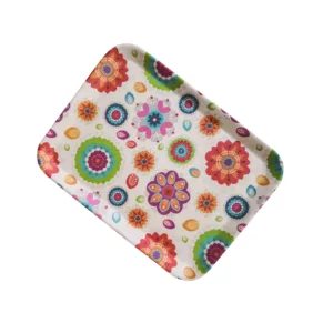 PLASTIC SERVING TRAY RECTANGLE 17.5X23.5CM (TBD)