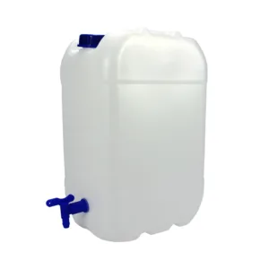 QUICKSERVE CLEAR JERRY CANISTER WITH TAP 25lt