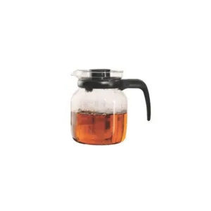 BOROSIL CARAFE COFFEE POT WITH STRAINER IN LID 1L