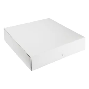 CAKE BOX WHITE 9x9x2" (1x100)