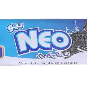 DEEMAH NEO SANDWICH BISCUITS VANILLA CREAM 90g