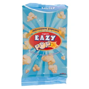 EAZY POP  MICROWAVE POPCORN  85g  SALT
