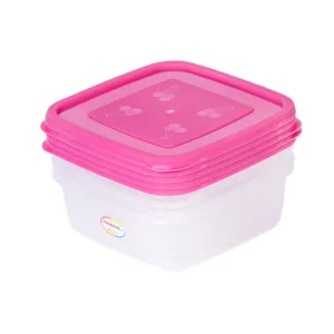 FORMOSA PLASTIC SQUARE STORAGE CONTAINER 1400ml (1x5)
