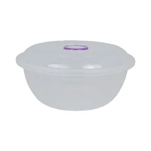FORMOSA PLASTIC JENNI BOWL & LID CLEAR LARGE