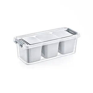 HOBBY LIFE GRAND ORGANISER BOX 3 COMPARTMENTS DEEP 1.8L