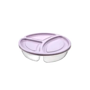 HOBBY LIFE 3 SECTION SMALL ROUND STORAGE BOX