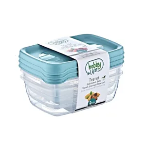 HOBBY LIFE TREND RECT STORAGE BOX 300ml (1x3)