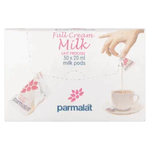 PARMALAT FULL CREAM MILK PODS 50x20ml