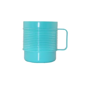PLASTIC RIBBED MUG