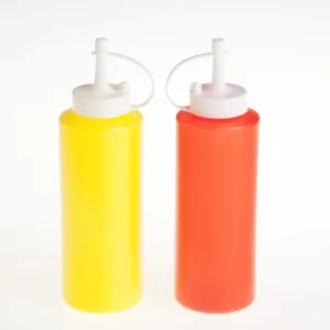 2 'S PLASTIC SQUEEZE SAUCE BOT 16CM (TBD)